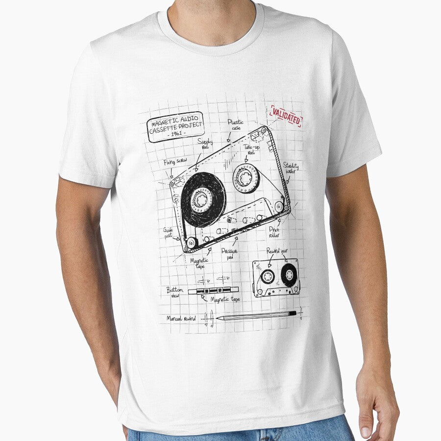 Cassette tape plan by theduc