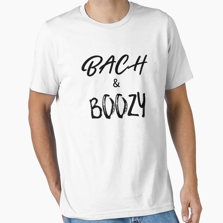 Bach And Boozy (black) by Allyoudois