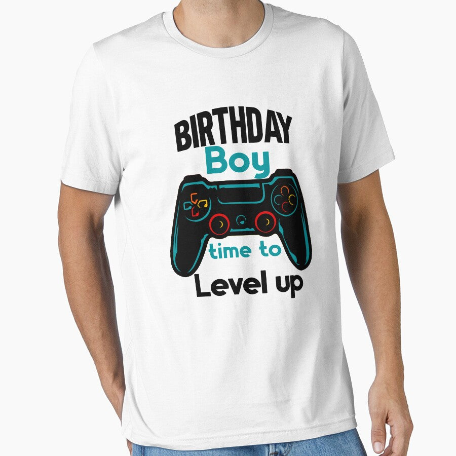 Birthday Boy Time to Level Up Video Game Birthday by KO-Design