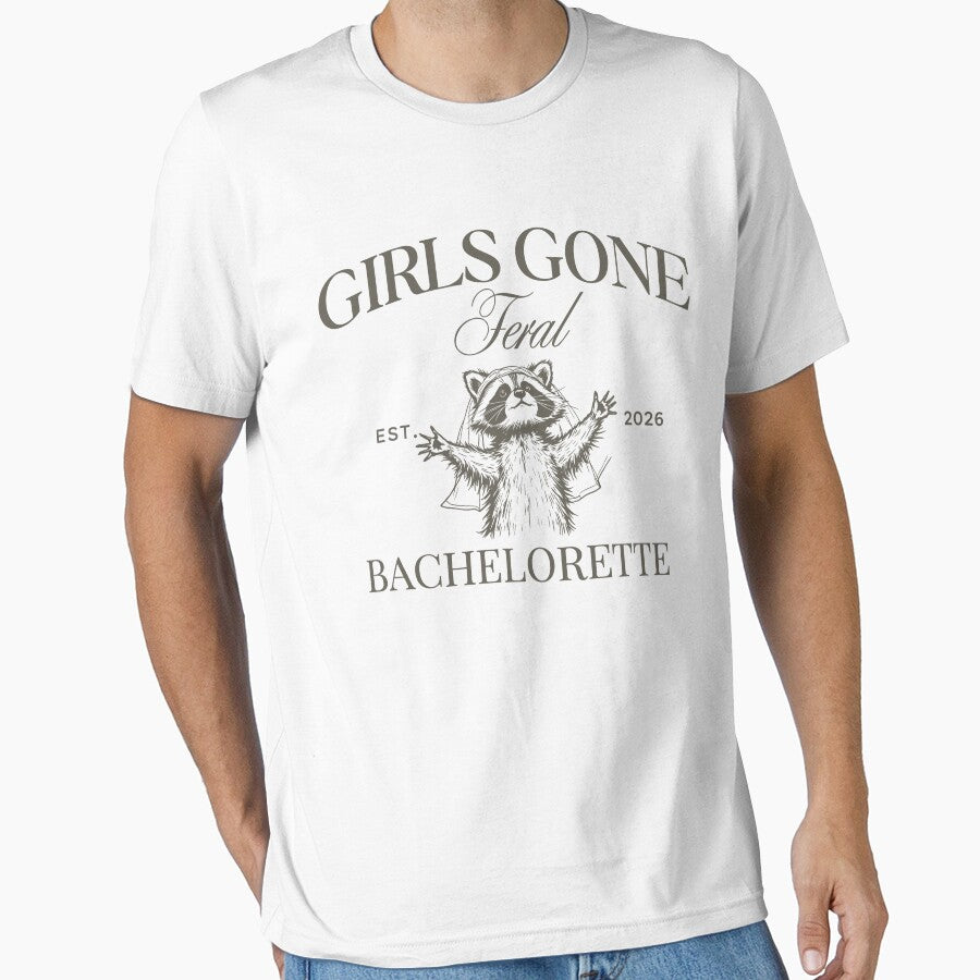 Girls Gone Feral Bachelorette Raccoon by cerima