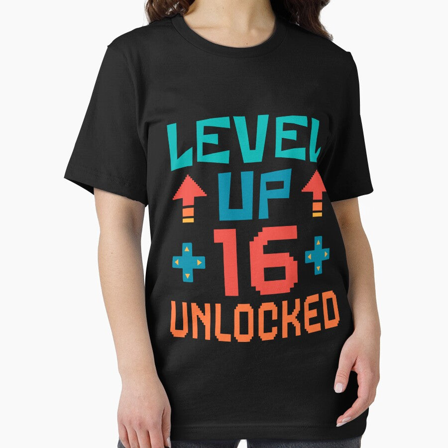 Level Up, 16 Unlocked. Retro by ACC