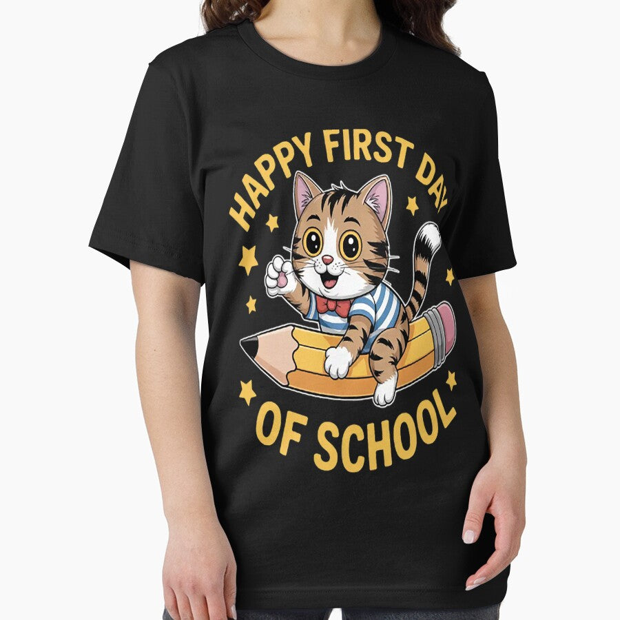 The Joyful Leap Happy First Day Of School by SignaturalGen