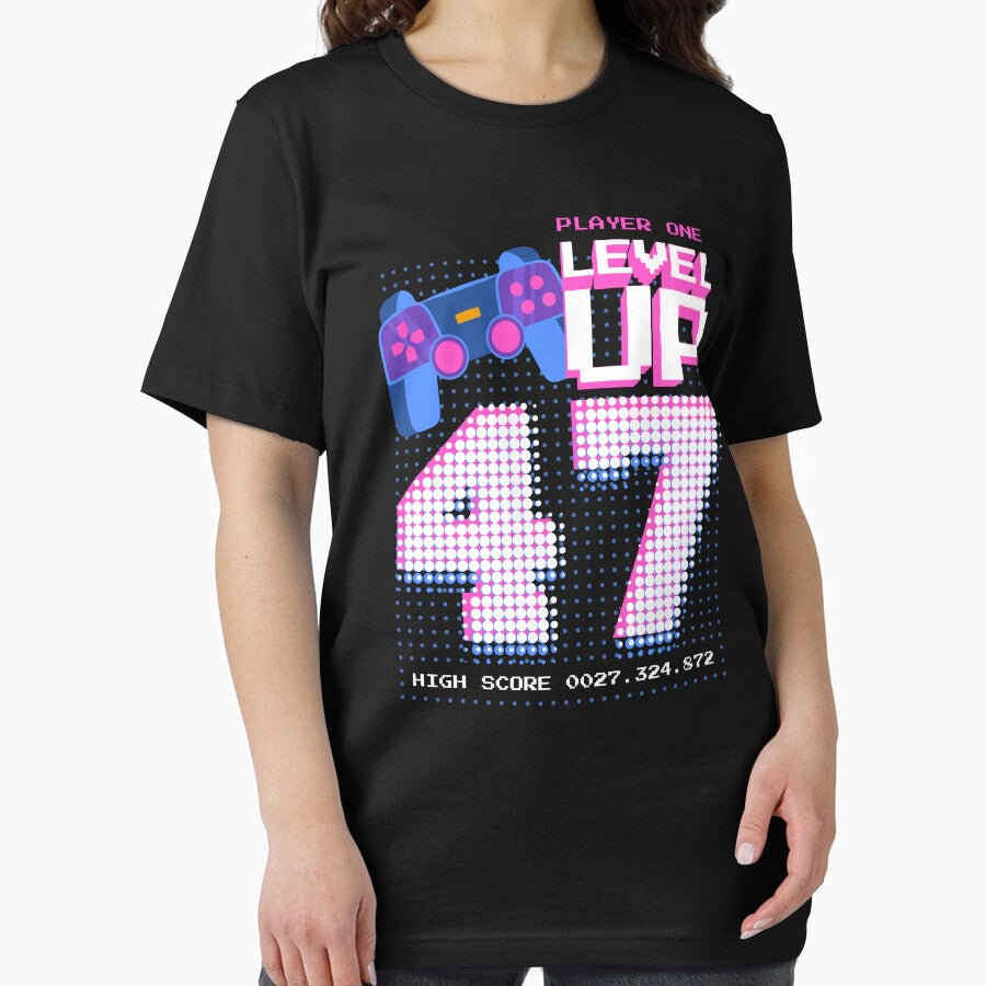 Player One Level Up 47 by patternprint1