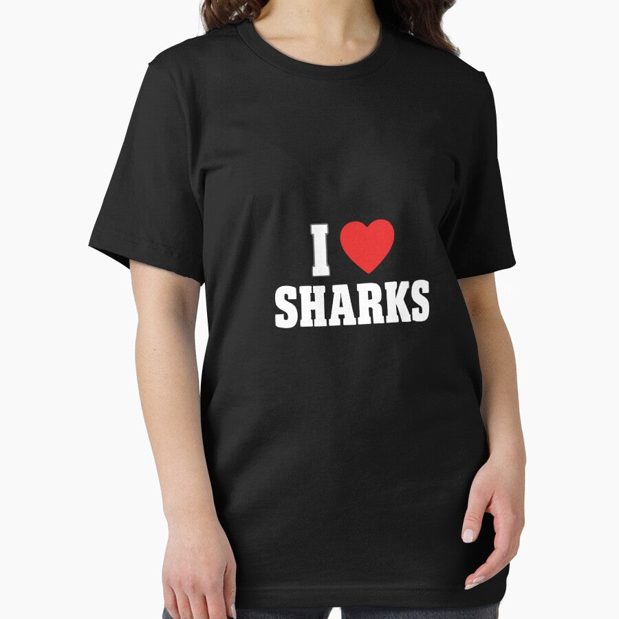 I Love Sharks Marine Life Ocean Animal Lover by SofiBlair