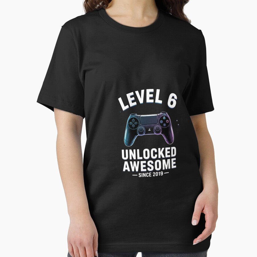 Level 6 Unlocked Video Game Party 6th Birthday Gamer Boys by BeetleMalon