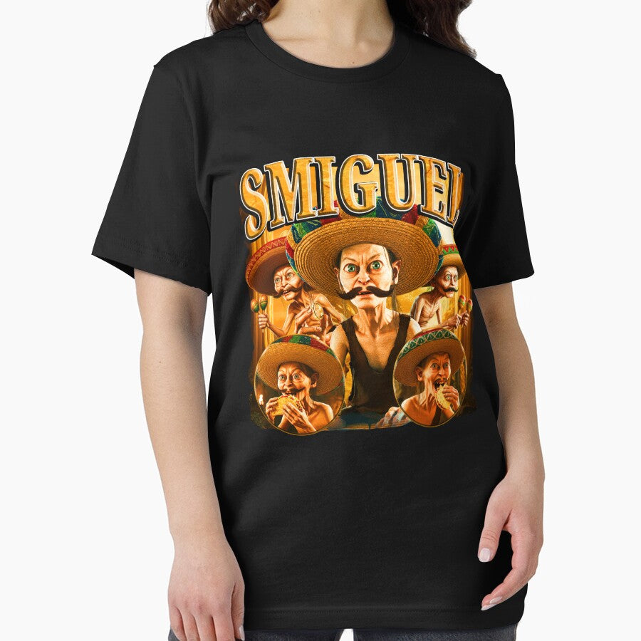 Vintage Gollum Smiguel Taco Sombrero Funny by Cardinsardina