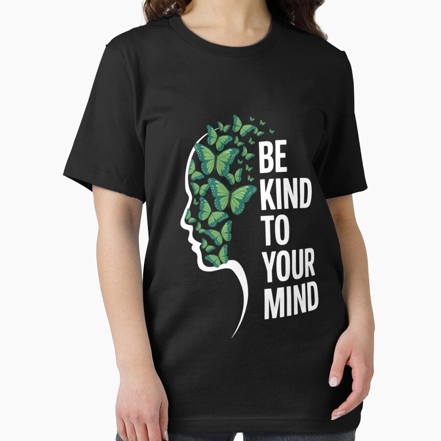 Be Kind To Your Mind Mental Health Awareness Month Green by PunkNation-Arts
