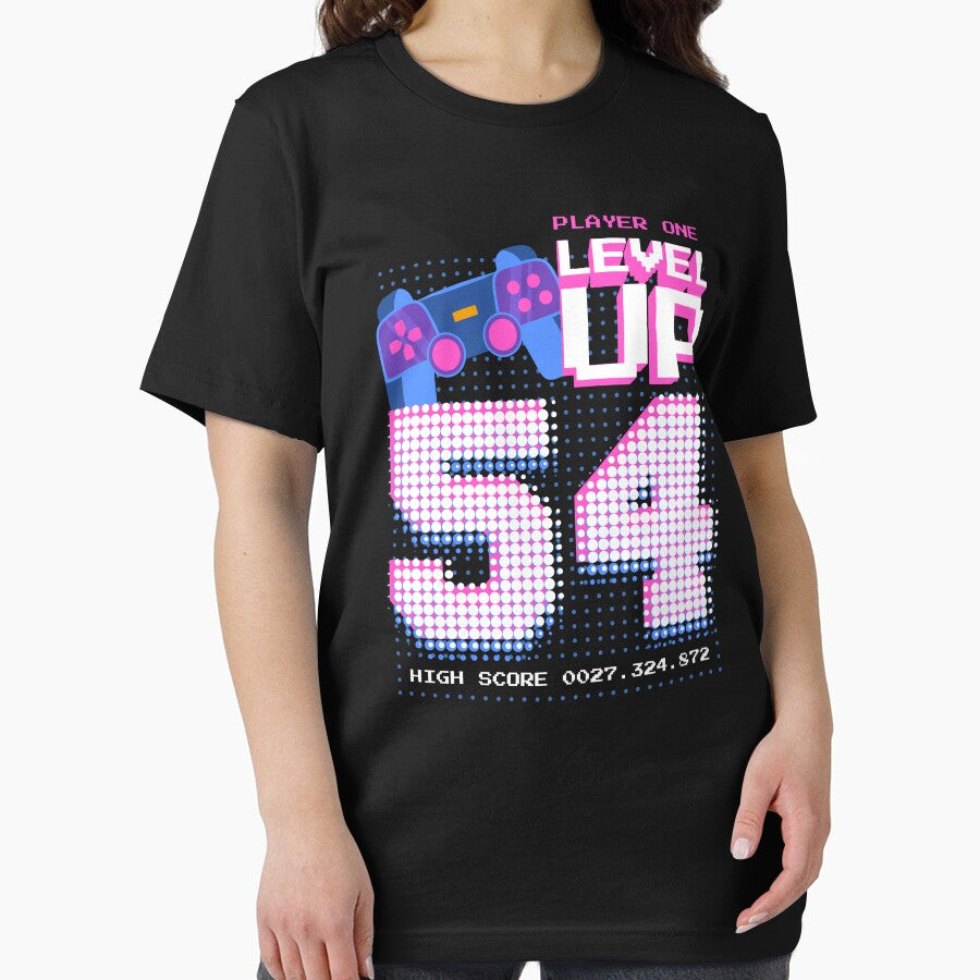 Player One Level Up 54 by patternprint1