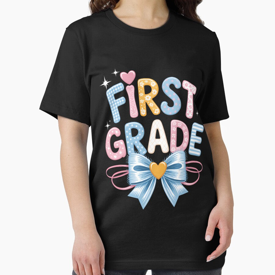 Cute First Grade Back To School Teacher Girl by brynatshop
