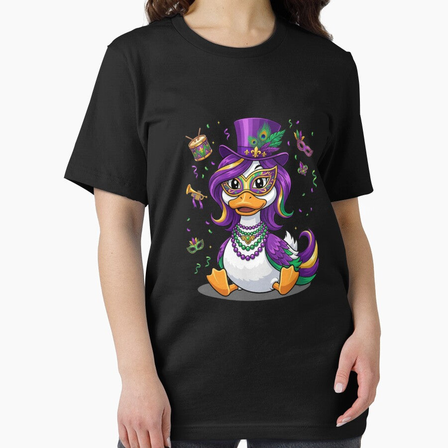 Mardi Gras Duck Festive Celebration by CORJIDOG-ART