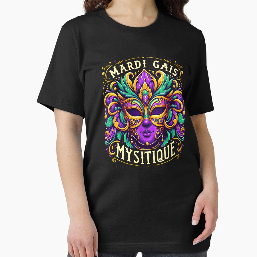 Mardi Gras Mystique Mask: Enchanting Carnival Elegance by MAPDDesigns