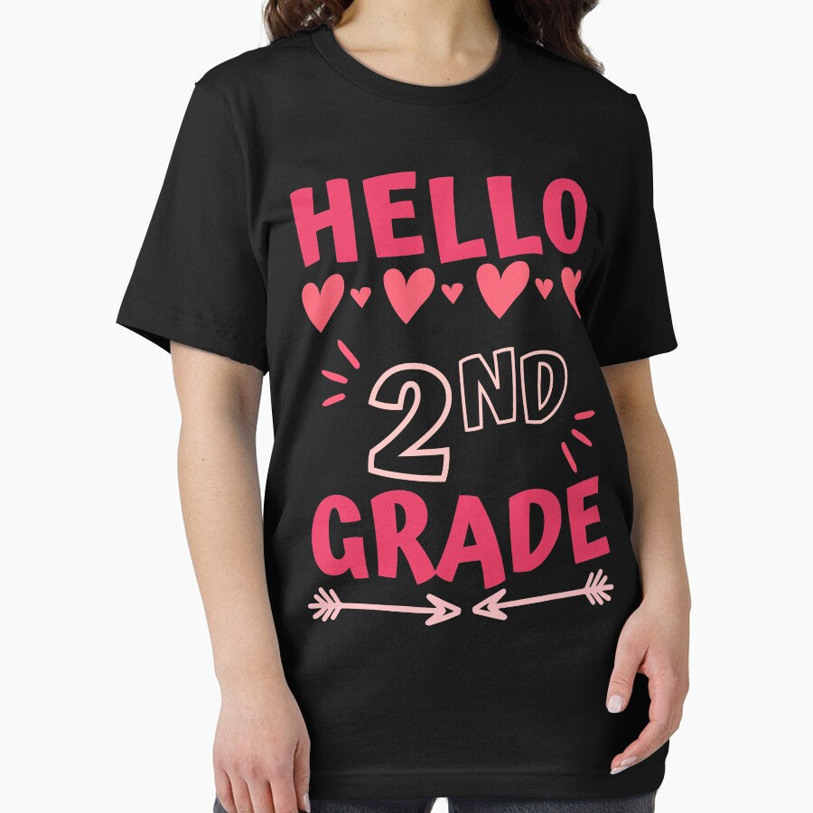 hello second grade, 2nd grade by Hey-Nice-Shirt