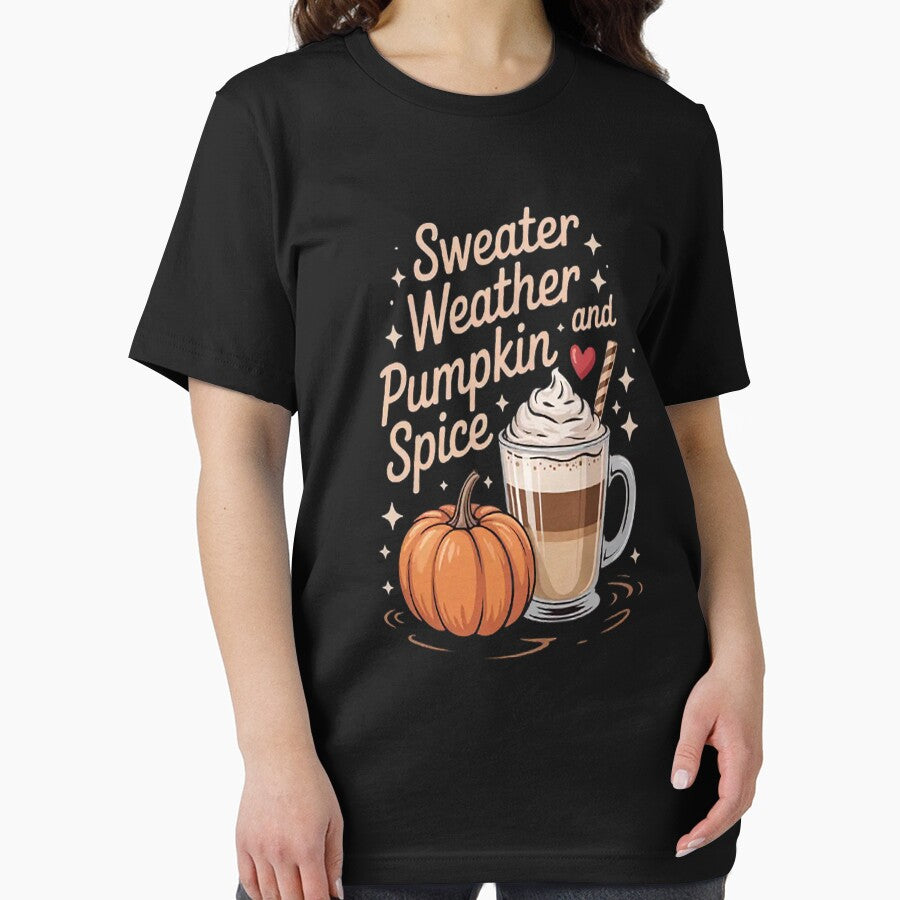 Weather and Pumpkin Spice Latte Autumn Fall Season by StuffNestie