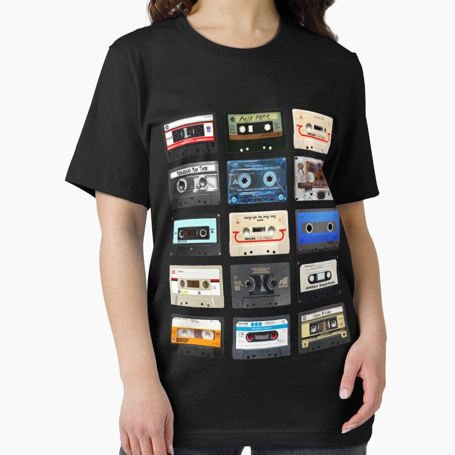Retro Cassette Tapes Mix Tape Collage Vintage Music by HOCKXIMENA1