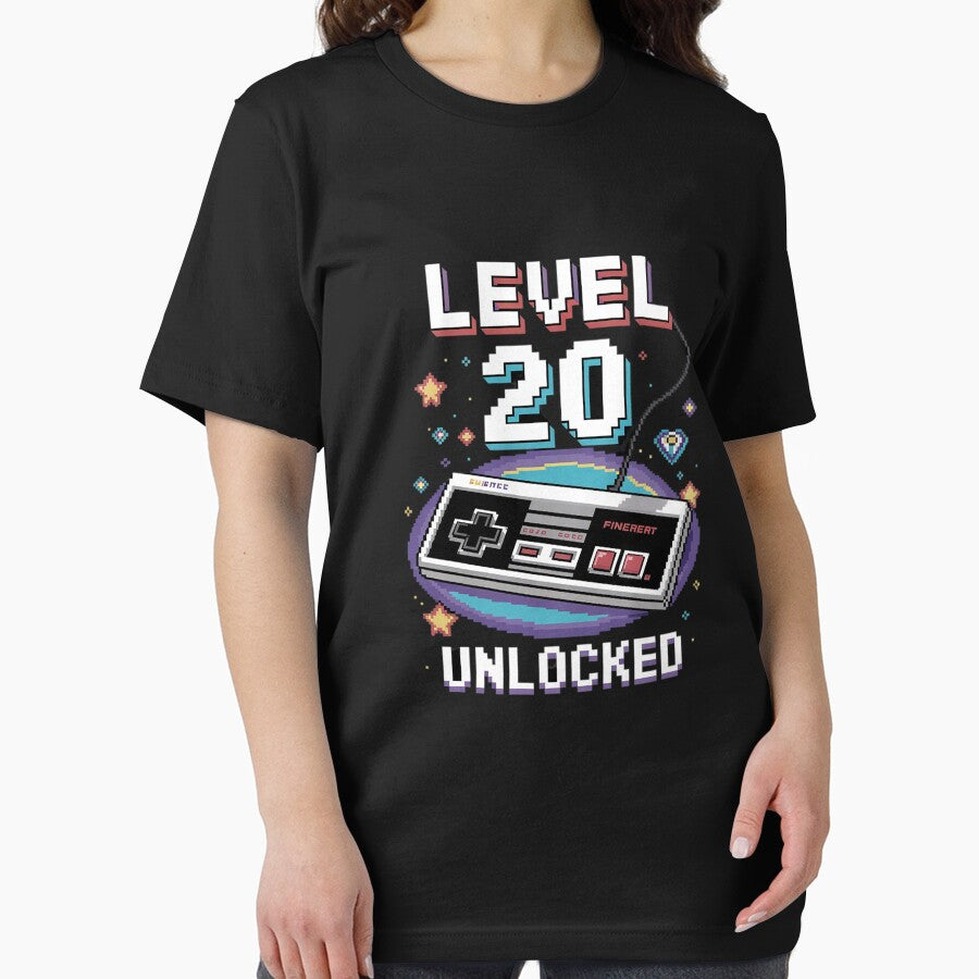 20th Birthday Level Unlocked 20 Video Game Gamer by KonstanKoraner