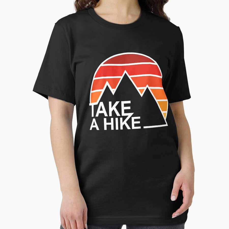 Funny Hiking Pun Take A Hike Outdoors Adventure Camping Lover Adult Humor by Bad Kitty Designz
