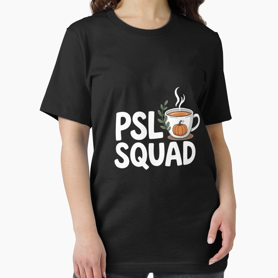 PSL Squad Pumpkin Spice Latte Lover Fall Autumn Halloween by KonstanKoraner