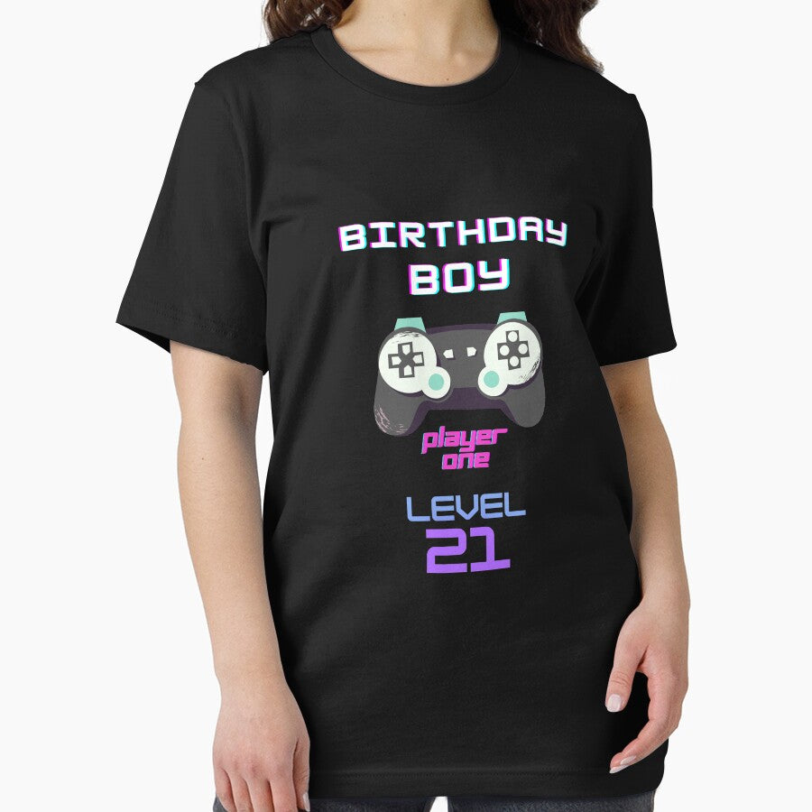 BIRTHDAY BOY LEVEL 21 by 30-Merch