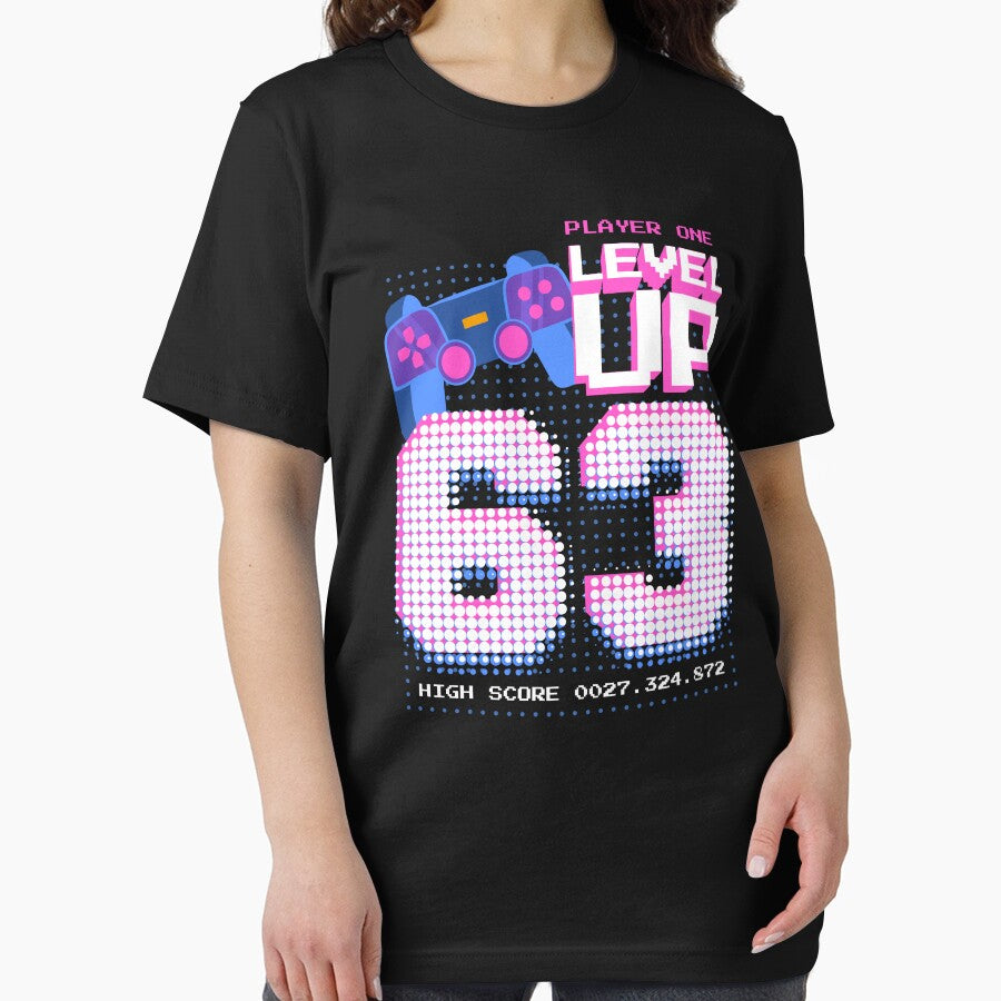 Player One Level Up 63 by patternprint1