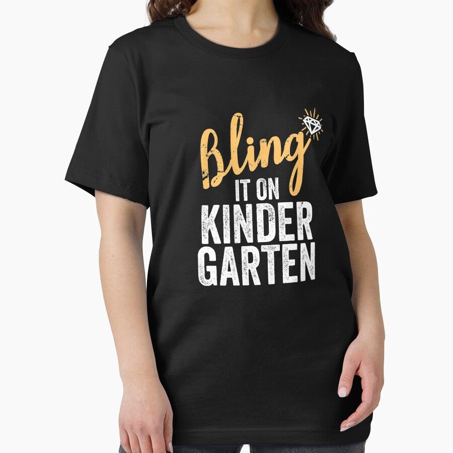 Bling It On Kindergarten Shirt Back to School by 14thFloor