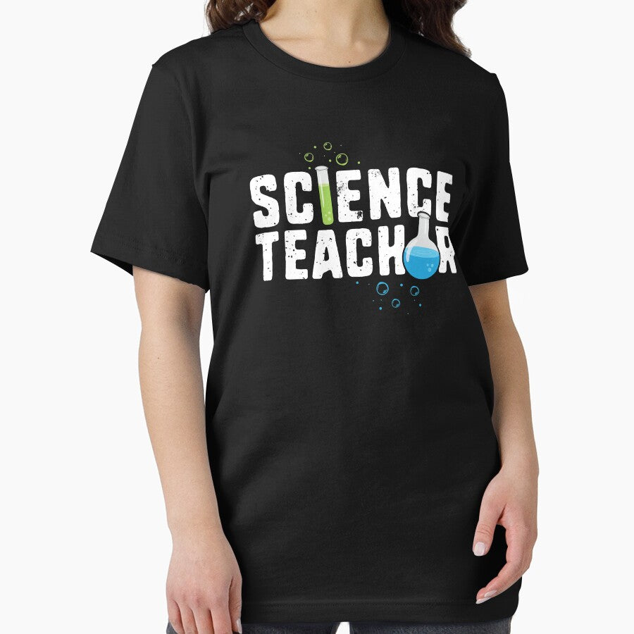 Science Teacher T-Shirt Back to School Chemistry Beaker by 14thFloor