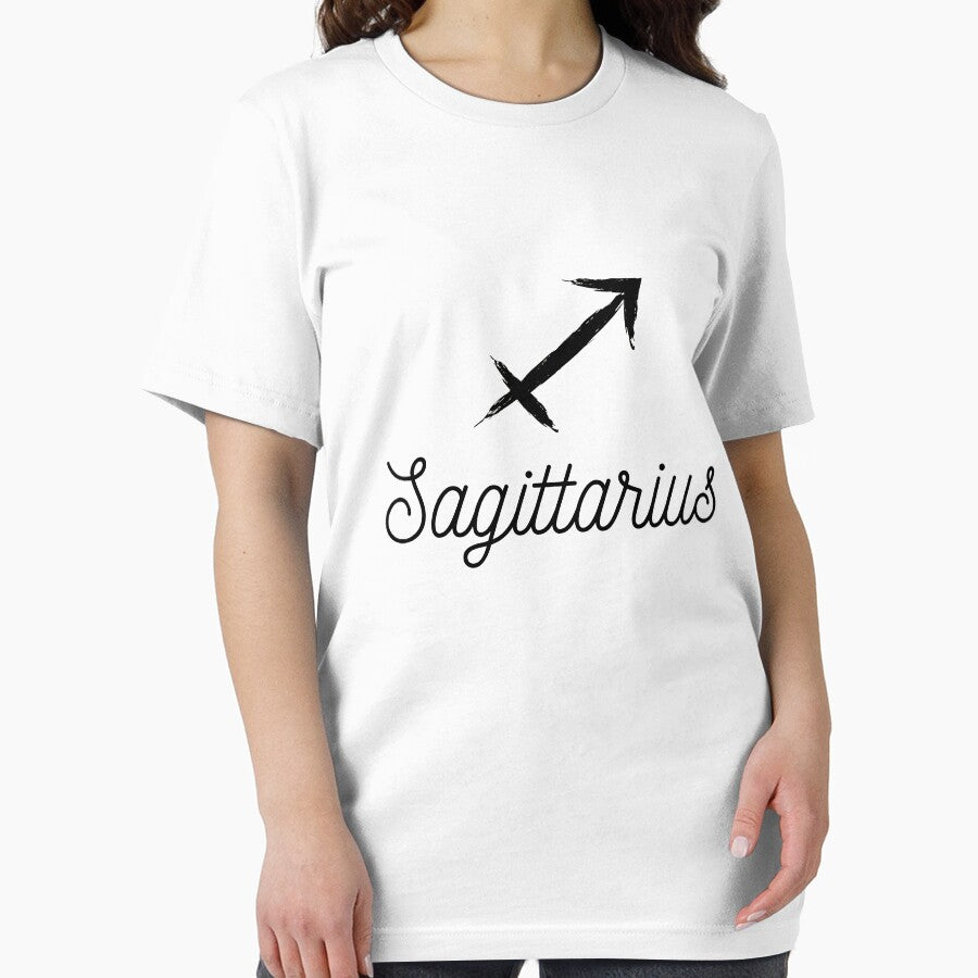 Minimalist Sagittarius Zodiac Symbol by Palash Jain
