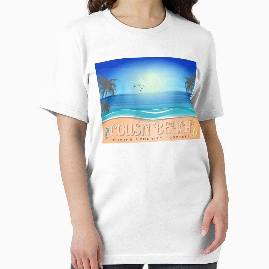 Cousin Beach Making Memories Together T-Shirt | Cousin Beach Vacation Family Shirt by PixelWaveBD