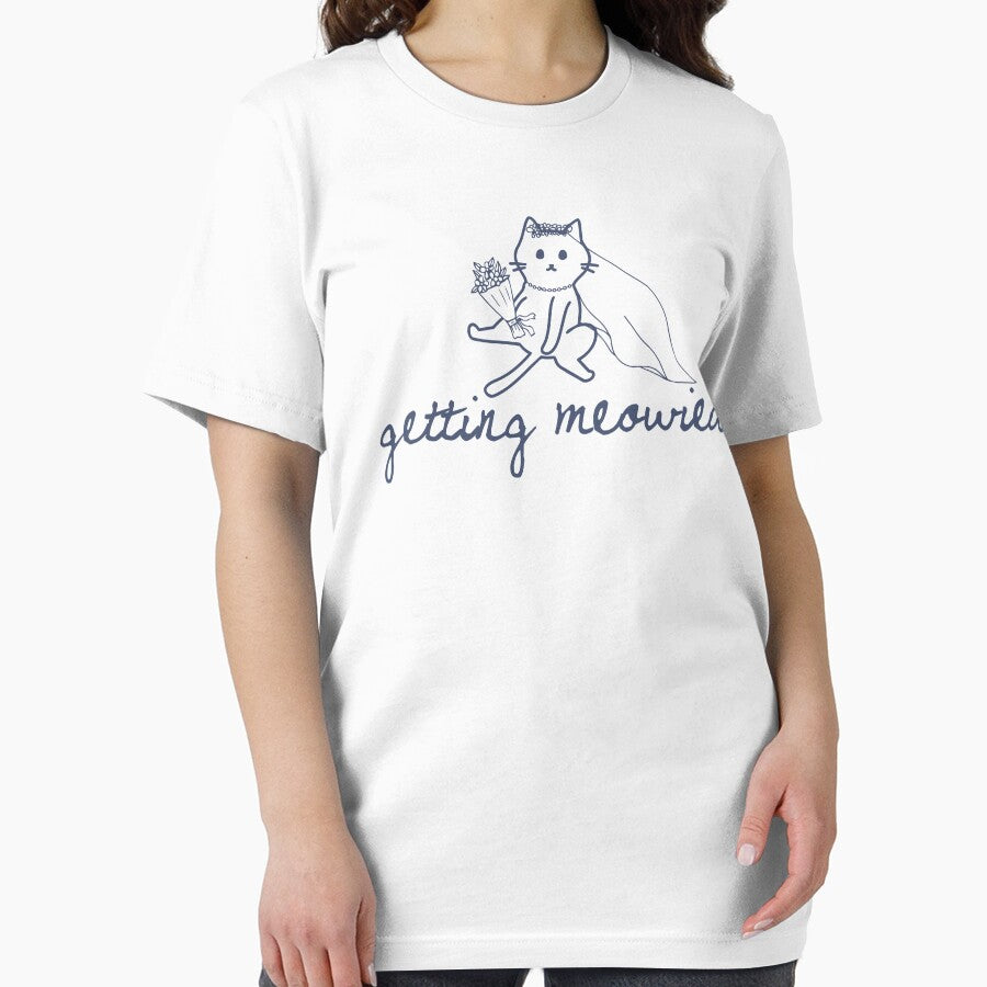 Cat Theme Bachelorette Shirts Bride To Be Getting Meowied Cat Lover Bridal Party Tee Cat Lovers Wedding Bachelorette Pajamas Top Bach Club Shirts by LessIsLoud