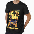 Level 100 Days of School Completed Funny Retro Style 100 Days of School by BelkaMed