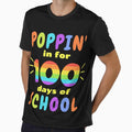 100 Days Of School Teacher And Student, Poppin In, School Achievement by Sun Sand & Sea Art