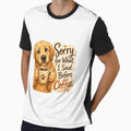 Golden Retriever Sorry for What I Said Before Coffee Funny Gift by Gentlestate