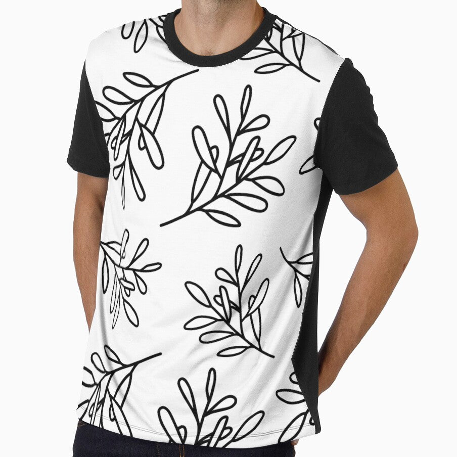 Abstract Leaf Branch Pattern Design by AgataCreate