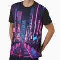 Neon Tokyo streets by Nuvio Designs