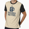 Pickleball Dad Fuel – Coffee & Paddle Sports Design by MarCinu Art