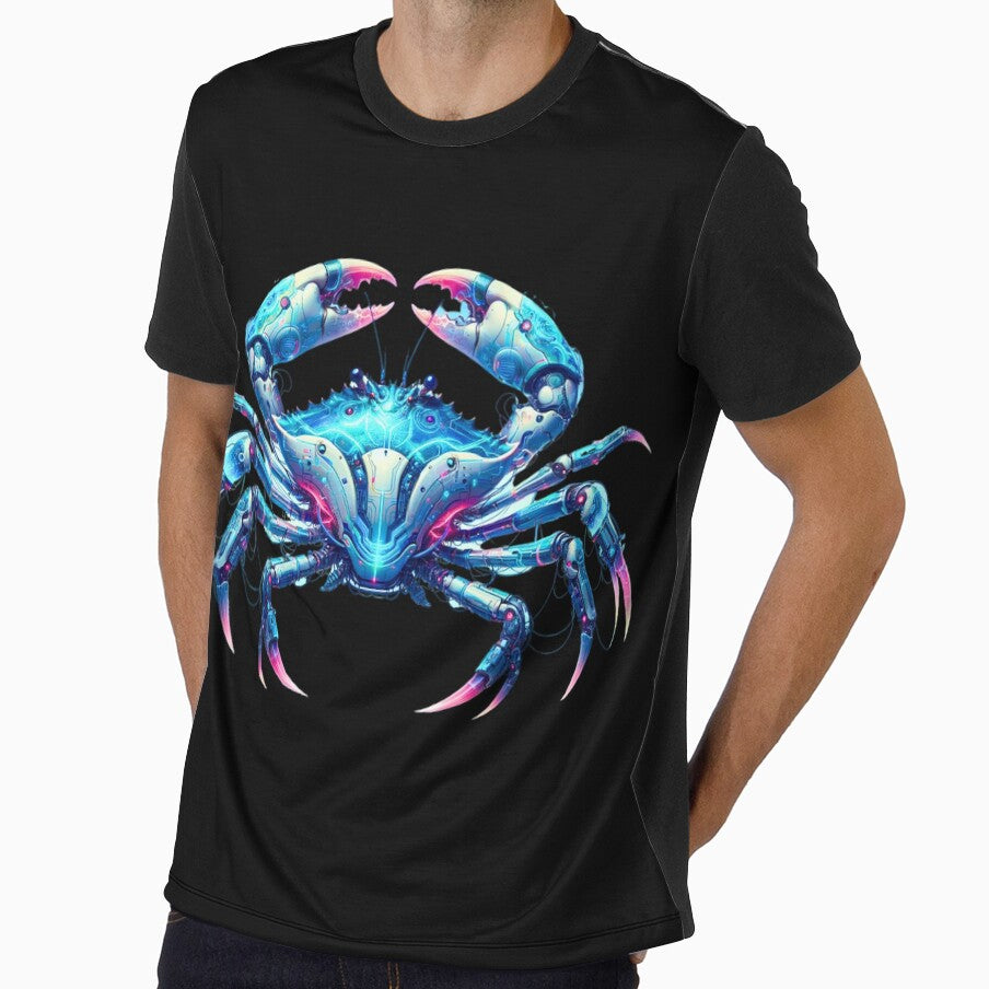 Cyber Claw - Neon Crab by MrAI-Store