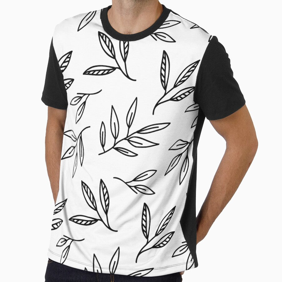Abstract Leaves Pattern Design by AgataCreate