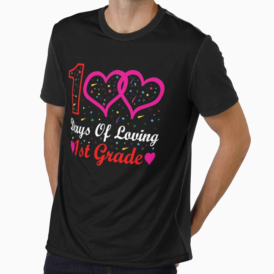100 Days Of Loving 1st Grade School Celebration by creativevogue