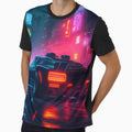 Neon city artwork by mikaws