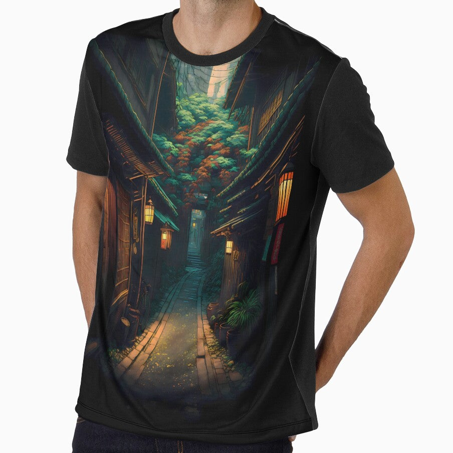 Kyoto Alleyway | Kyoto City | Vintage Kyoto | Kyoto Neon | Kyoto Cyberpunk by CosmicLoots