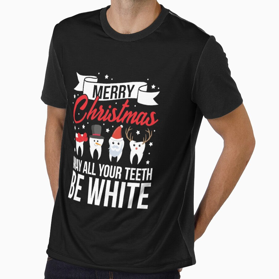 Dentist Christmas May All Your Teeth Be White Gift by haselshirt