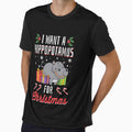 I Want A Hippopotamus For Christmas Funny Xmas Gift by haselshirt