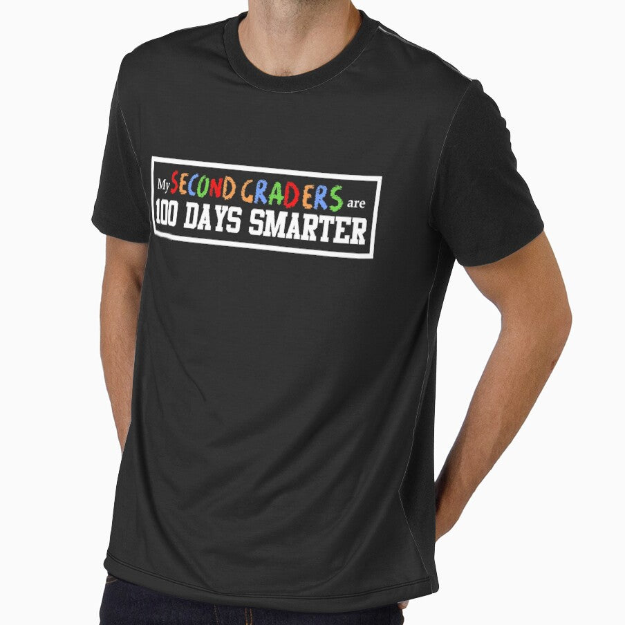 My second grader are 100 Days Smarter Teacher 2 by hadleydesigns
