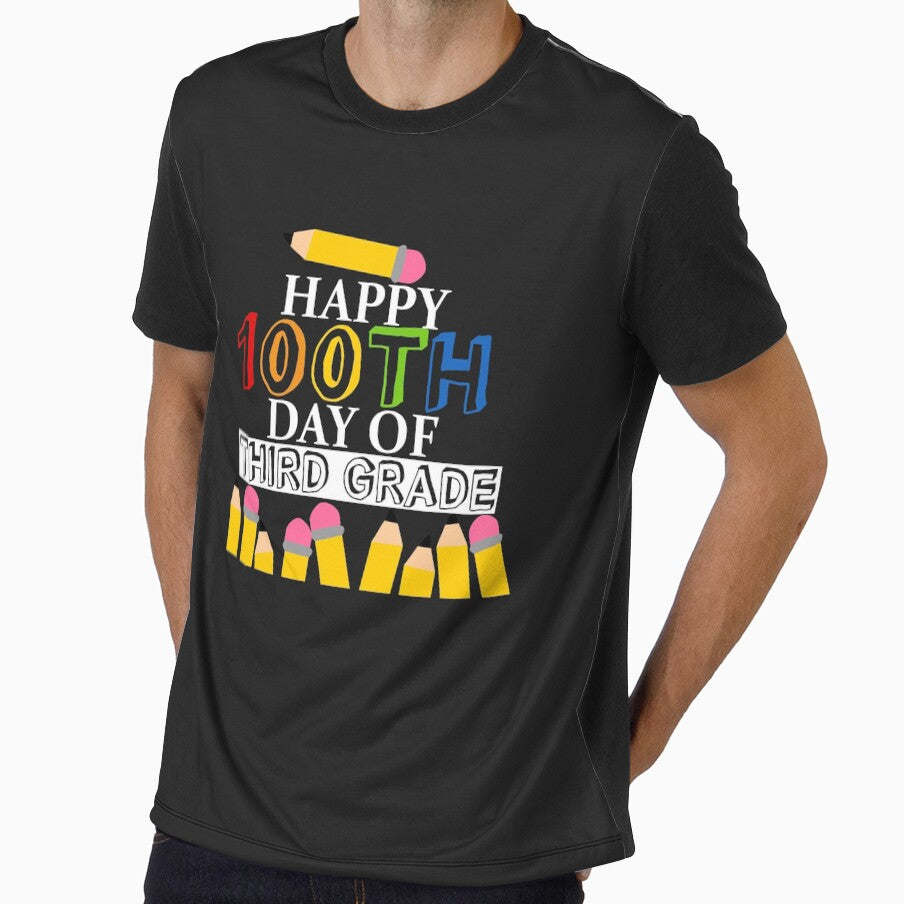 Happy 100th Day of third Grade Elementary Students 2 by hadleydesigns
