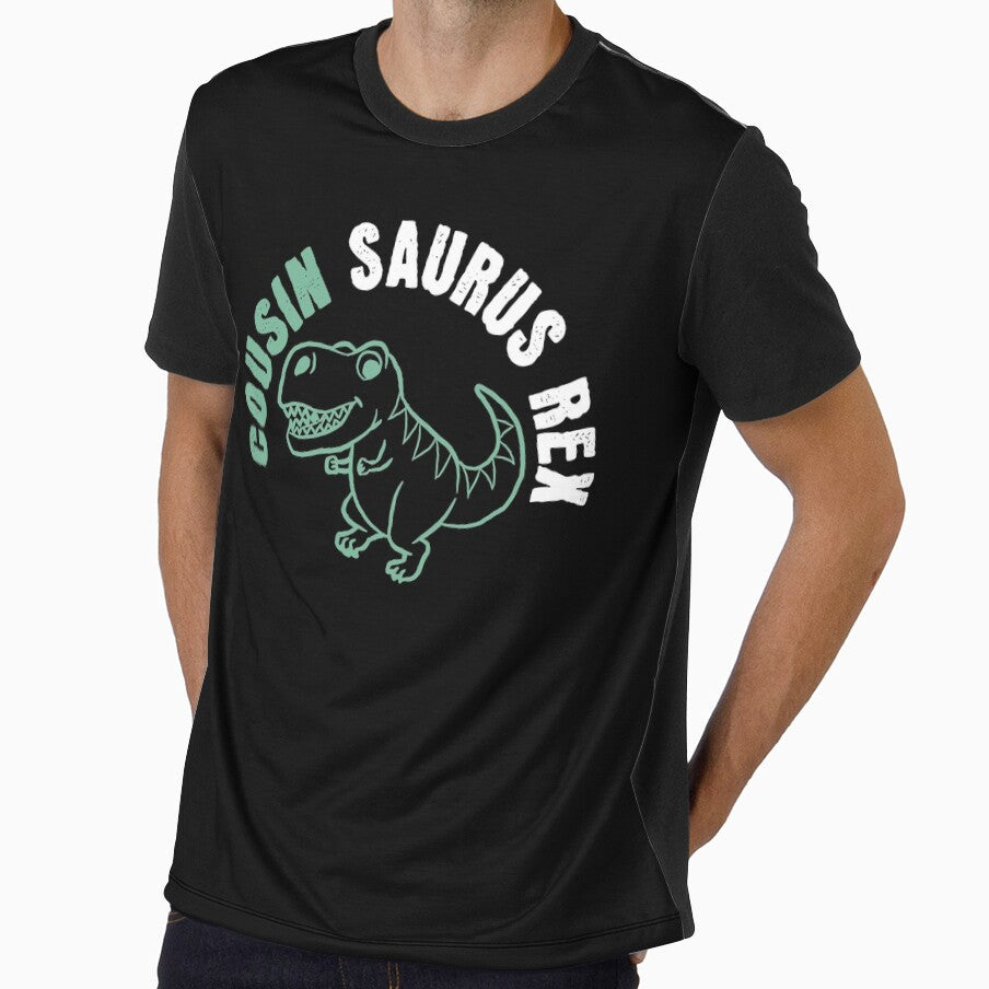 Cousins Dinosaur T-Shirt by 4tomic