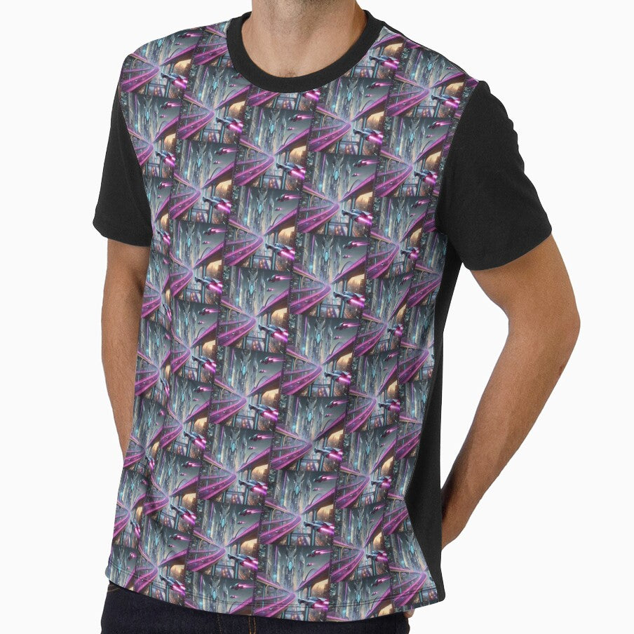 Neon Skyways: Cyberpunk Horizons by ArtemeliaDesign