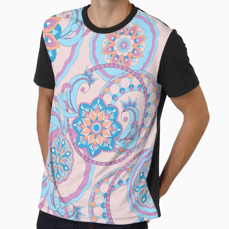 boho pattern with mandalas by AlinNova