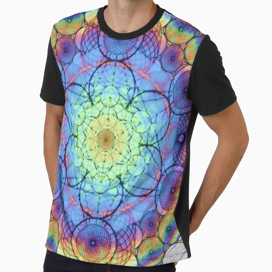 Metatrons Cube Mandala by ITZDA LOVEXPRESSIONZ