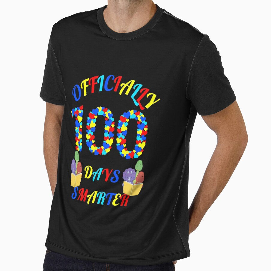 100 Days Brighter Dinosaurs 100 Days Smarter of School Celebration Cute Funny by WildAuraArt