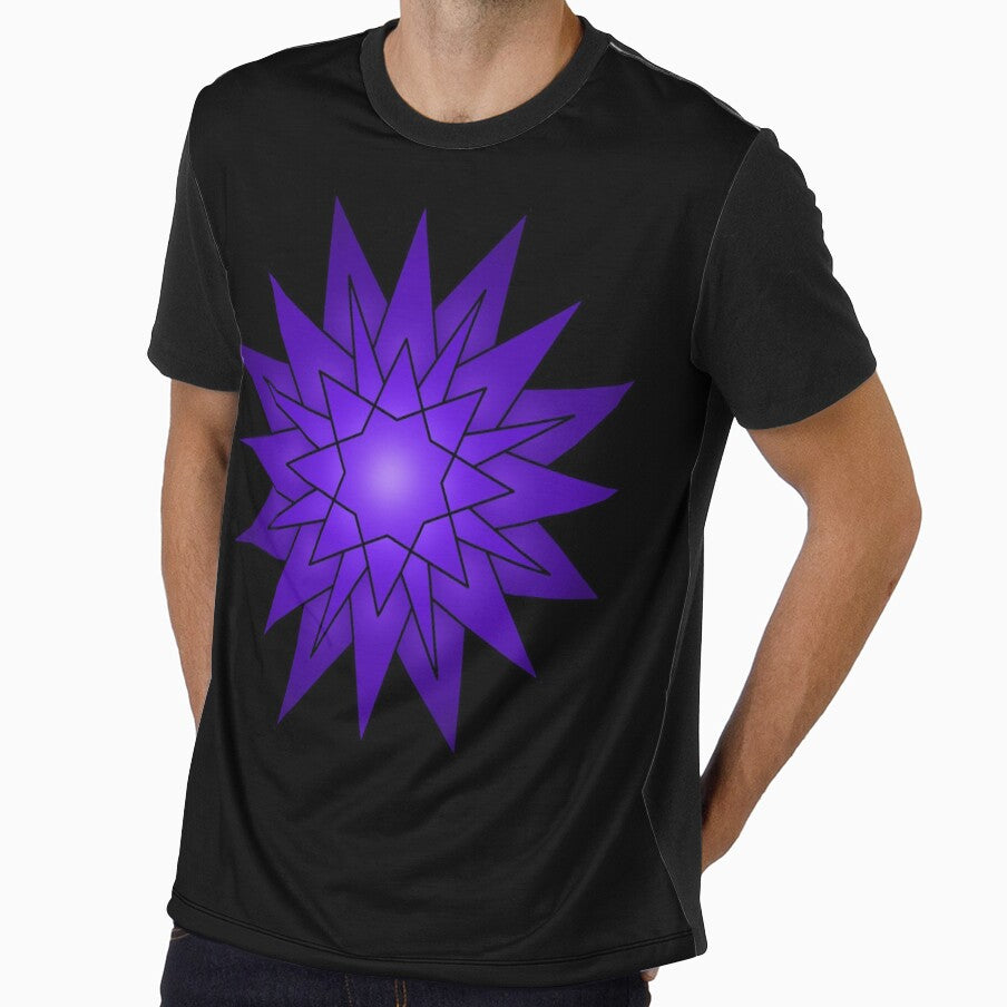 Purple mandala by Yuna Hariken