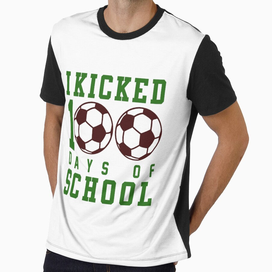 I Kicked 100 Days Of School Soccer by Smix Pixels